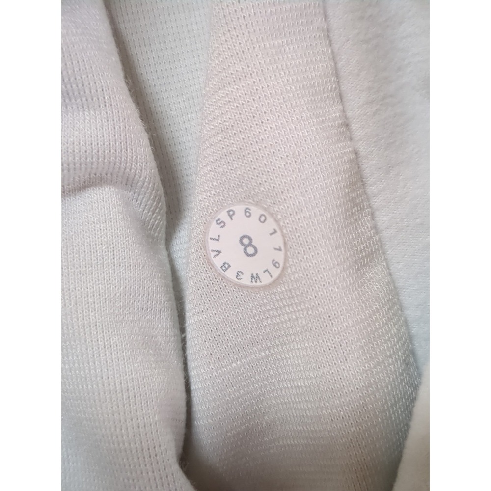 Lululemon Ready To Rulu Wrap Cardigan Snap Ocean Mist Size 8 Gray Blue - Picture 8 of 12
